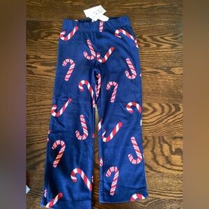 NWT Old Navy Kids Candy Cane Pajama Pants - Blue and Red. Sz XS (5)